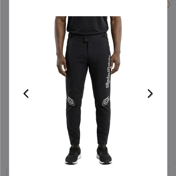 Troy Lee Designs Black Sprint Riding Pants Size 34